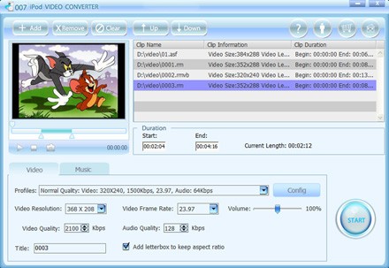 007 iPod Video Converter
