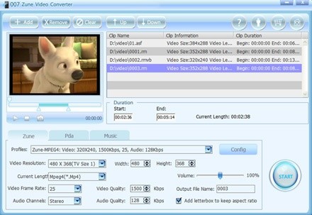007 Zune Video Converter