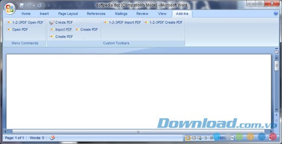 1-2-3File Word to PDF