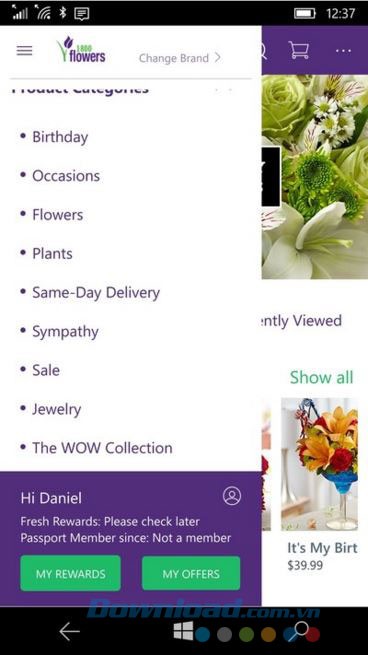 Chọn hoa theo ngày lễ