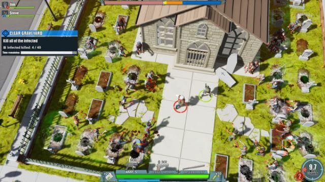 Chiến đấu co-op 1-4