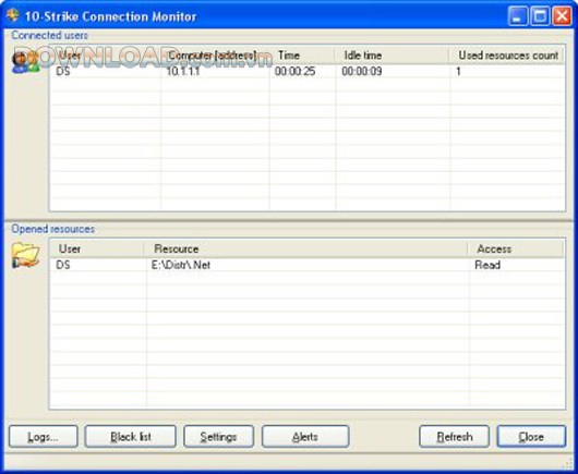 10-Strike Connection Monitor