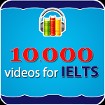 10000 Videos Learning IELTS - Luyện nghe Tiếng Anh trên Android