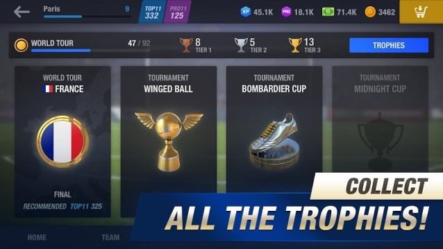 Giành tất cả các cúp vàng