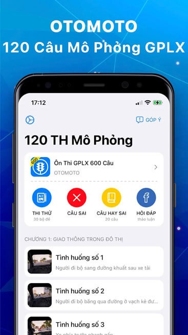 120 câu mô phỏng tình huống