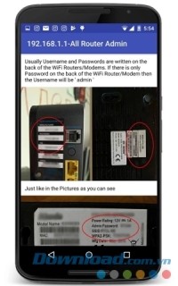 Ứng dụng quản trị mạng 192.168.1.1 - All Router Admin cho Android