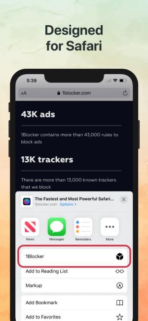 Được thiết kế cho Safari