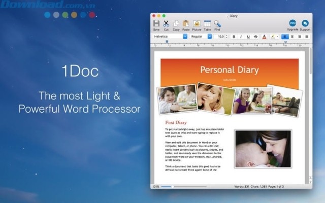 Phần mềm soạn thảo và xử lý văn bản tốt nhất cho Mac