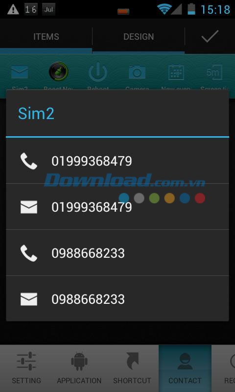 1Tap Quick Bar for Android