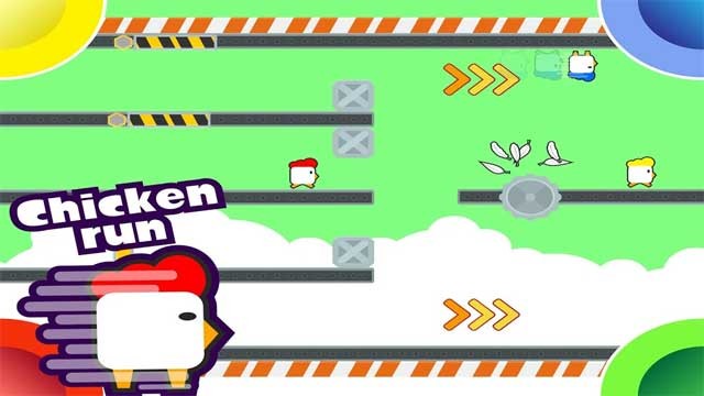 2 3 4 Player Mini Games có vô số mini game vui nhộn: Gà chạy, đua ván trượt, bắn xe tăng,...