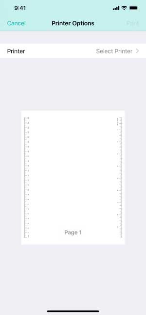 Đo kích thước bằng công nghệ in ấn AirPrint