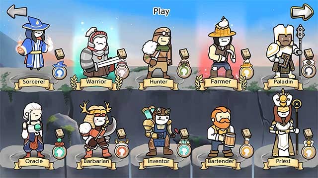 Game có 10 nhân vật sở hữu kỹ năng và sức mạnh độc đáo