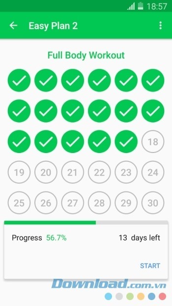 Ghi lại tiến trình tập luyện