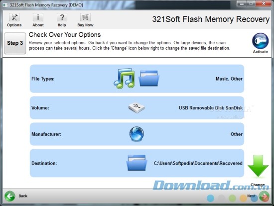321Soft Flash Memory Recovery