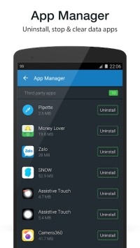 360 Cleaner cho Android quản lý ứng dụng