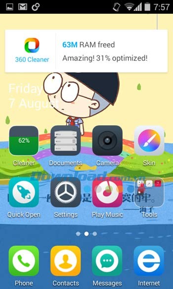 360 Launcher cho Android