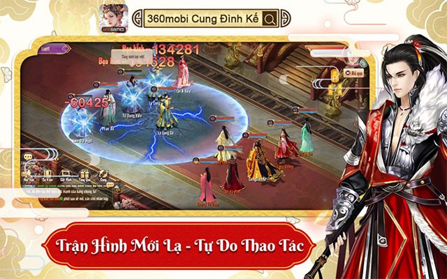 Giới thiệu game 360mobi Cung Đình Kế