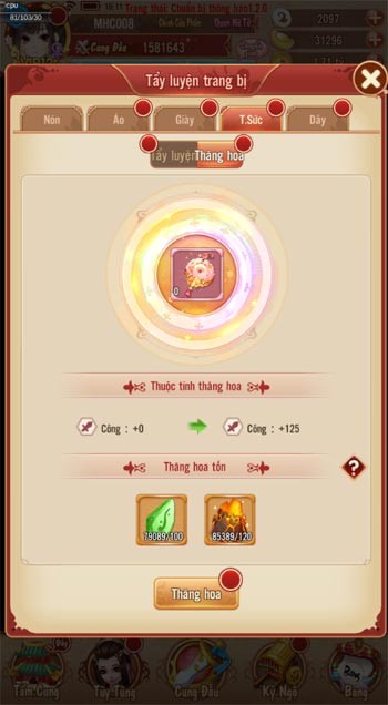 Thăng hoa trang bị 1