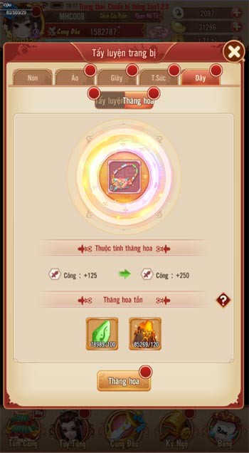 Thăng hoa trang bị 2