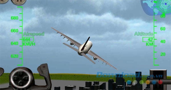 3D Airplane flight simulator for Android