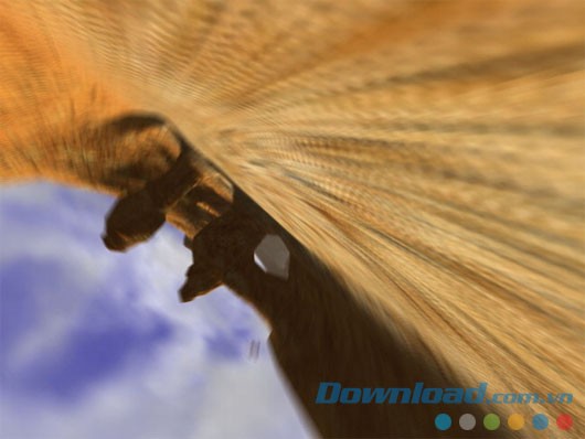 3D Canyon Flight Screensaver