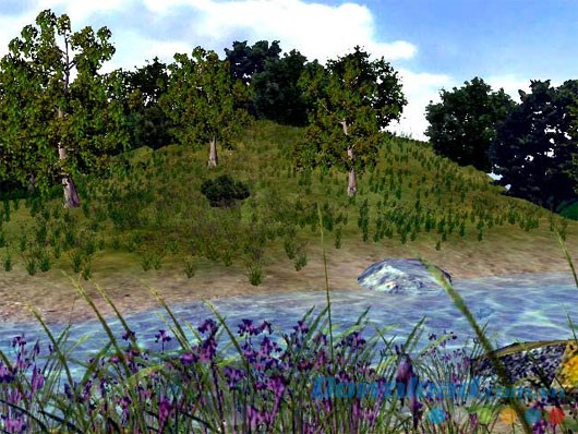 3D Living Waterfall Screensaver