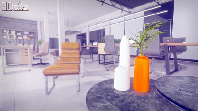 Trang trí ngôi nhà theo kiểu hiện đại, chân thực