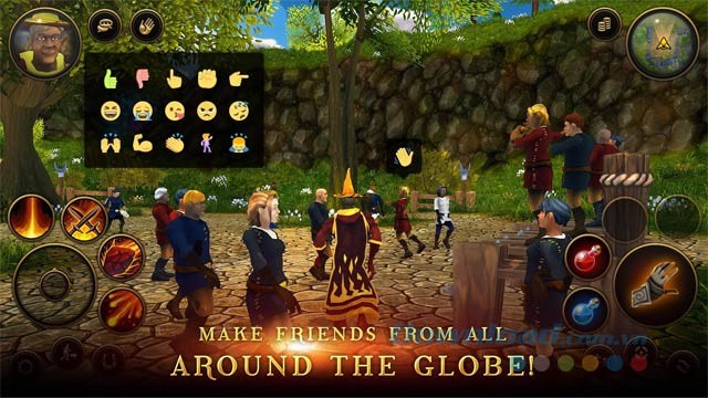 Kết bạn với người chơi khác