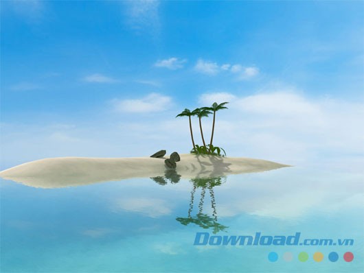 3D Oasis Screensaver