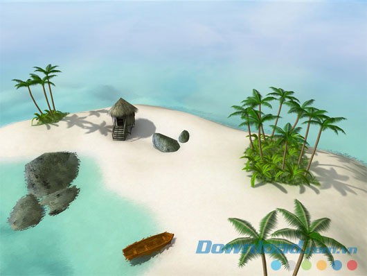 3D Oasis Screensaver