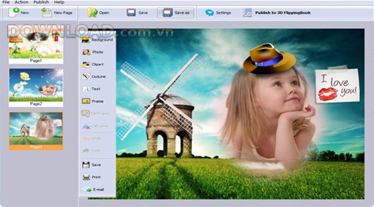 3D PageFlip for Album