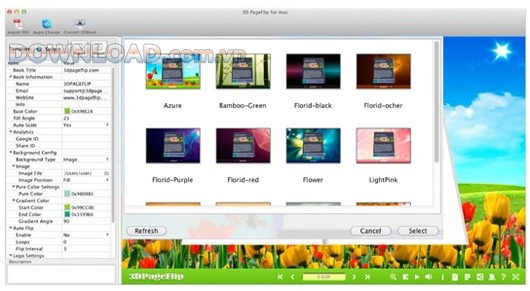 3D PageFlip Standard for Mac