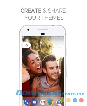 3D Parallax Background cho Android hỗ trợ chia sẻ hình nền tự tạo