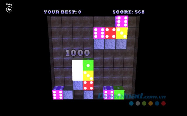 Gameplay của 3D Puznic cho Windows 8