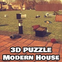 3D Puzzle - Modern House: Trò Chơi Ghép Nội Thất Đơn Giản