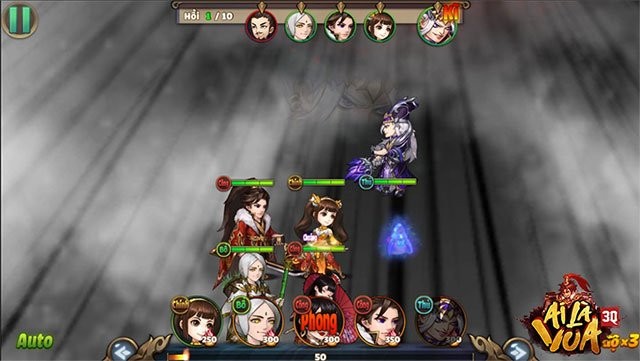 Hình ảnh nhân vật dễ thương trong game 3Q Ai là Vua cho iOS