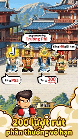 200 lượt rút phần thưởng