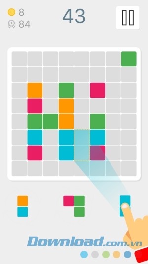 Game giải đố 4 Blocks Puzzle cho Android