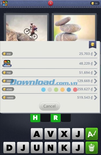 4 Pics 1 Word cho Android