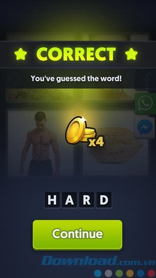 Chiến thắng mỗi level