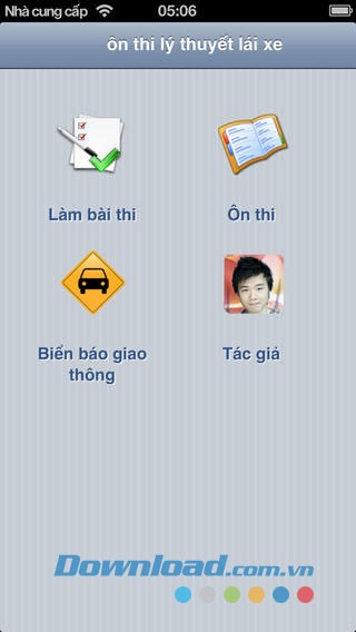 450 câu lý thuyết sát hạch ôtô for iOS