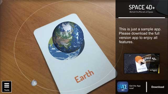 Ngắm nhìn trái đất chuyển động và khám phá các hành tinh trong Hệ Mặt Trời