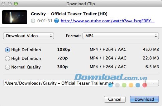 4K Video Downloader for Mac