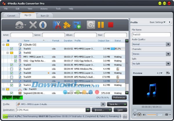 4Media Audio Converter Pro