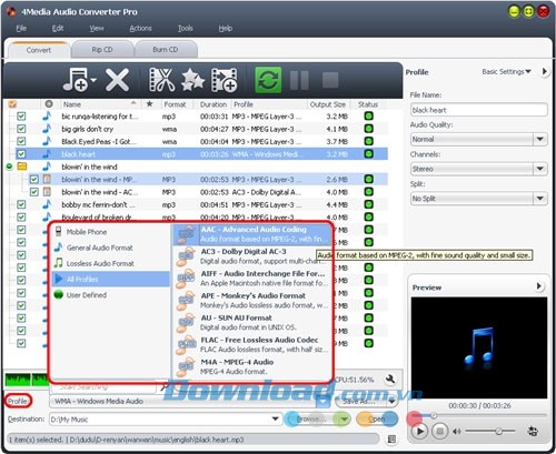 4Media Audio Converter Pro
