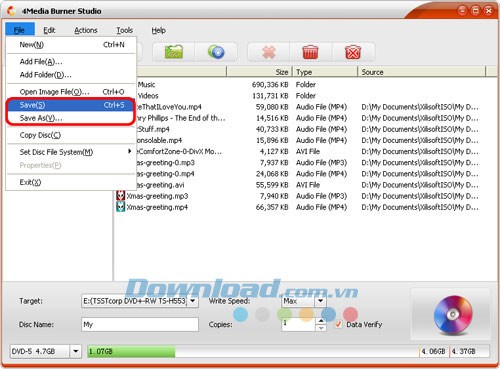 4Media Burner Studio