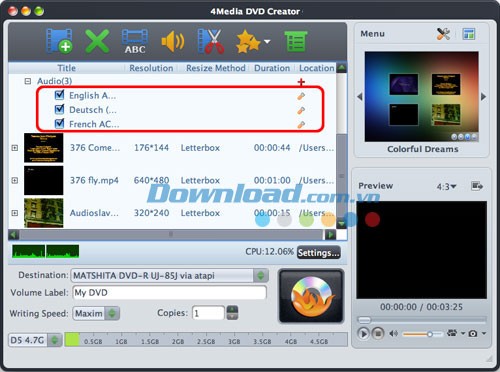 4Media DVD Creator for Mac