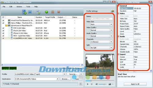 4Media FLV to MP4 Converter