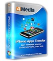 4Media iPhone Apps Transfer 1.0 - Tải và chuyển ứng dụng iPhone