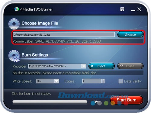 4Media ISO Burner